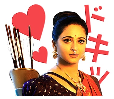 「バーフバリ」LINEスタンプ