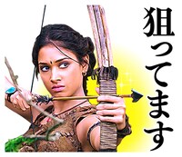 「バーフバリ」LINEスタンプ