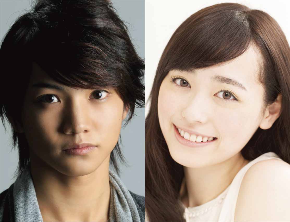 左から三浦宏規、福原遥。