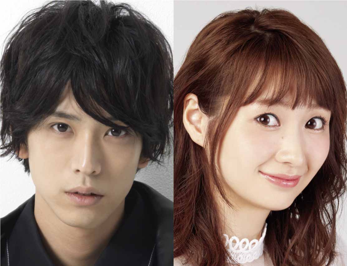 左から黒羽麻璃央、戸松遥。