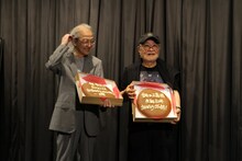 左から立川直樹、鋤田正義。