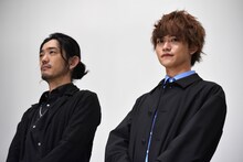 左から谷口賢志、藤田富。