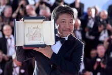 第71回カンヌ国際映画祭でパルムドールを受賞した是枝裕和。