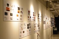 「DEVILMAN crybaby SABBATH SHIBUYA」展示の様子。