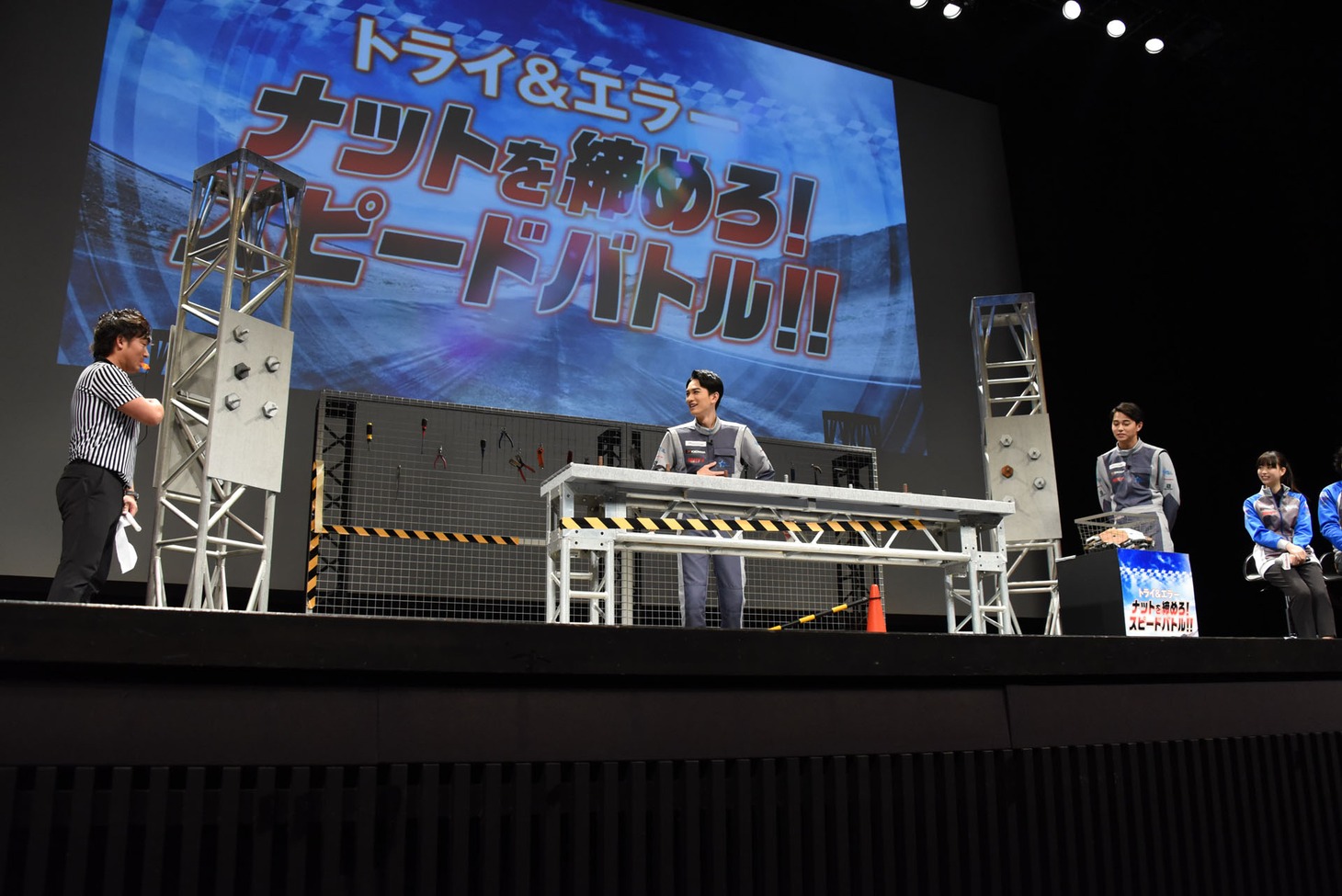 1回戦の様子。