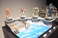 「パシフィック・リム：アップライジング」のジオラマ。