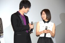 左から横浜流星、松風理咲。