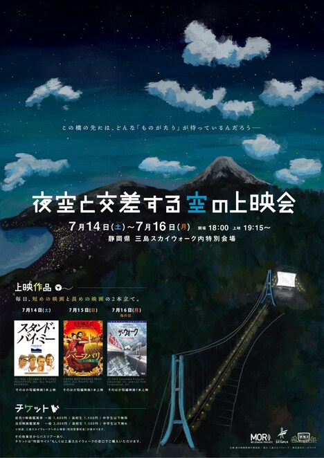 「夜空と交差する空の上映会」ポスタービジュアル