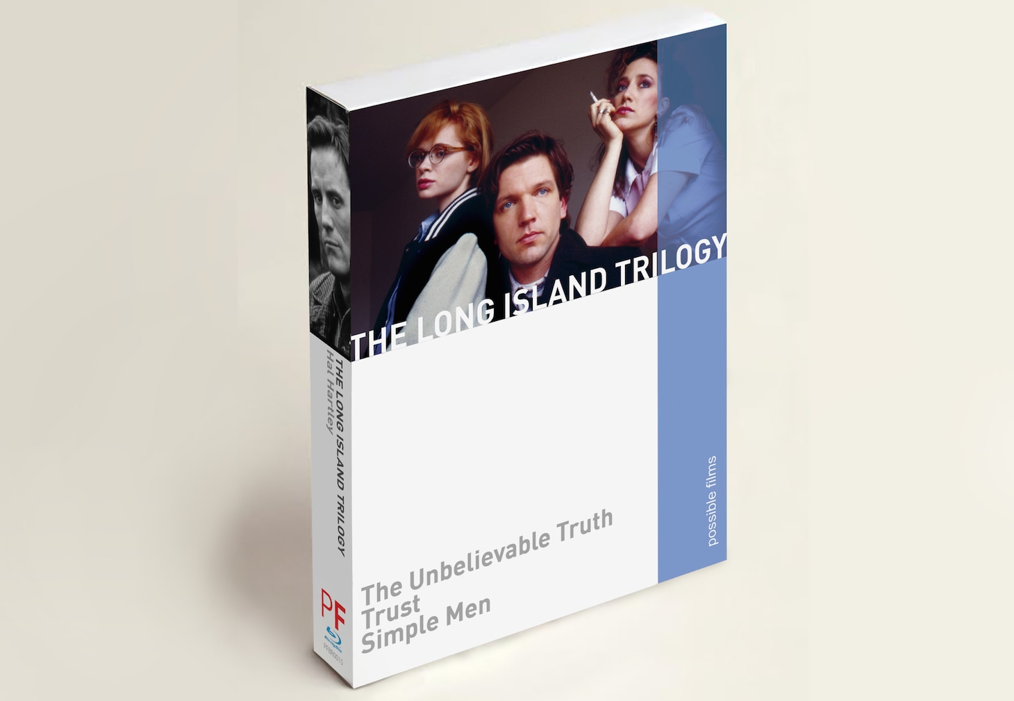 「ロング・アイランド・トリロジー」Blu-ray BOXセットのパッケージイメージ。