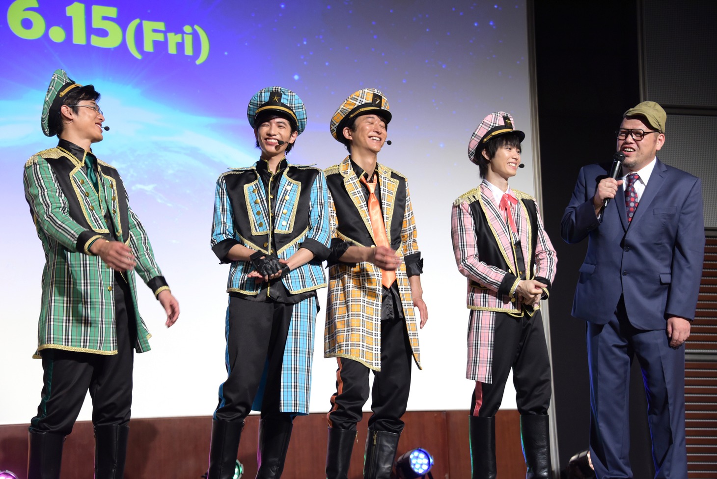 「劇場版ドルメンX」特別試写会の様子。