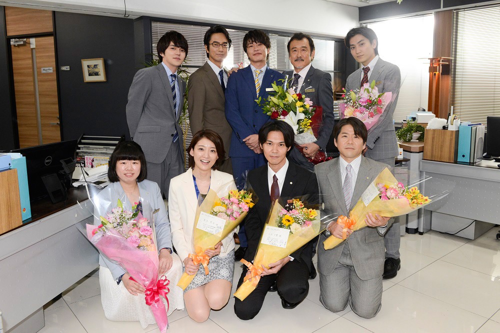 「おっさんずラブ」のキャストたち。