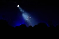 ライブコーナーの様子。