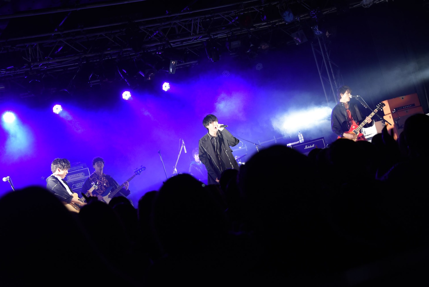 ライブコーナーの様子。