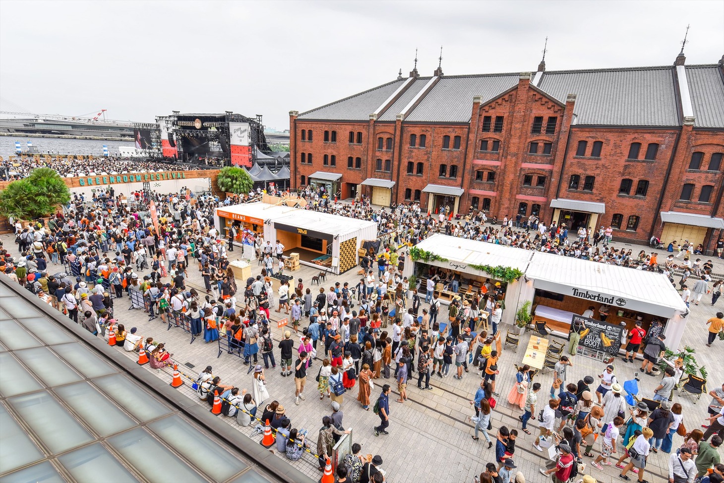 「GREENROOM FESTIVAL '18」5月26日の様子。（写真提供：GREENROOM FESTIVAL '18実行委員会）