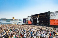 「GREENROOM FESTIVAL '18」5月27日の様子。（写真提供：GREENROOM FESTIVAL '18実行委員会）