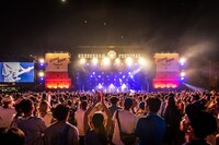 「GREENROOM FESTIVAL '18」5月27日の様子。（写真提供：GREENROOM FESTIVAL '18実行委員会）