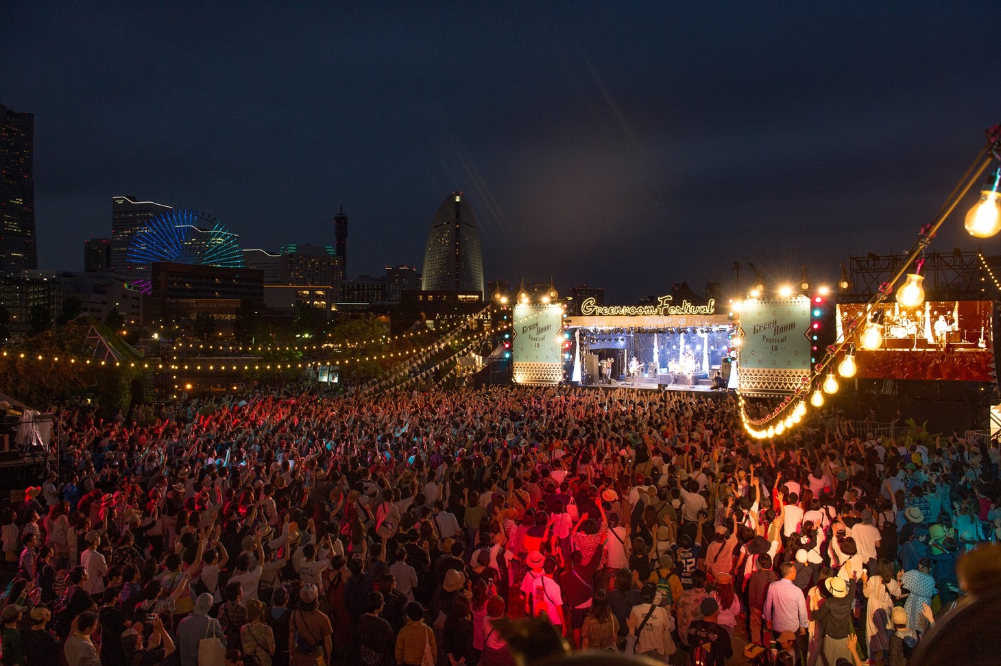 「GREENROOM FESTIVAL '18」5月27日の様子。（写真提供：GREENROOM FESTIVAL '18実行委員会）