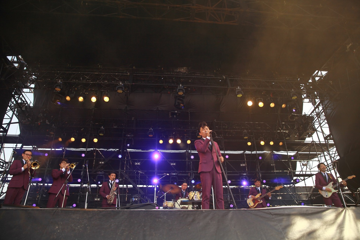 在日ファンク（写真提供：GREENROOM FESTIVAL '18実行委員会）