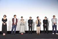 「50回目のファーストキス」公開記念舞台挨拶の様子。