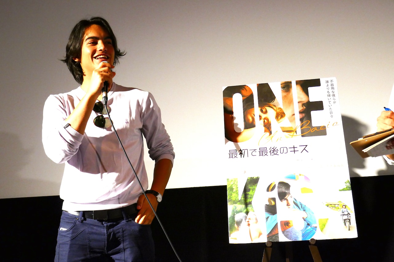 「最初で最後のキス」主演俳優が来日、撮影は「自分を解放できて楽しかった」