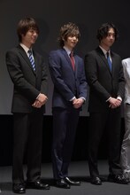 左から溝口琢矢、染谷俊之、渡部秀。