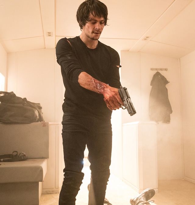 「アメリカン・アサシン」より、ディラン・オブライエン演じるミッチ・ラップ。