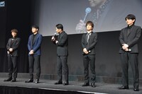 左から白濱亜嵐、山下健二郎、EXILE HIRO、岩田剛典、青柳翔。
