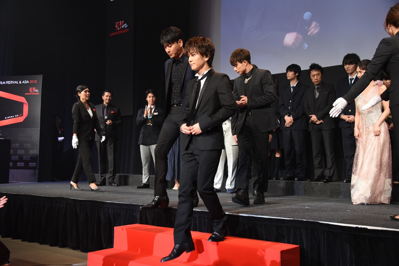 ショートショート フィルムフェスティバル＆アジア 2018オープニングセレモニーの様子。