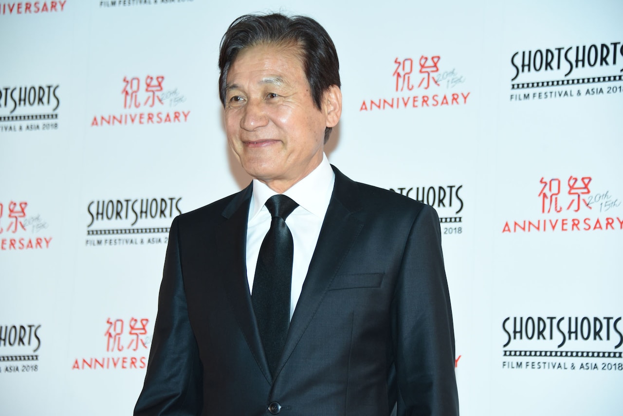 2018年、ショートショート フィルムフェスティバル＆アジア（SSFF & ASIA）2018に合わせて来日したアン・ソンギ