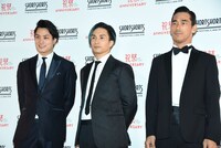 左から鈴木伸之、橘ケンチ、小林直己。