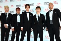 左からGENERATIONS from EXILE TRIBEの小森隼、中務裕太、片寄涼太、佐野玲於、関口メンディー。