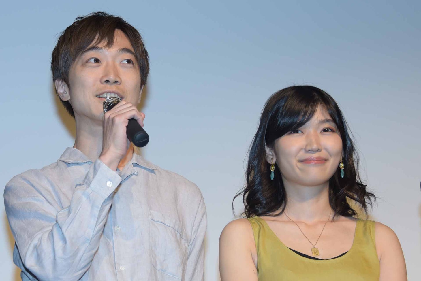 左から池田良、木嶋のりこ、