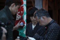 「菊とギロチン」メイキング写真