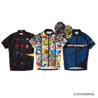 サイクルジャージとサイクルキャップ。