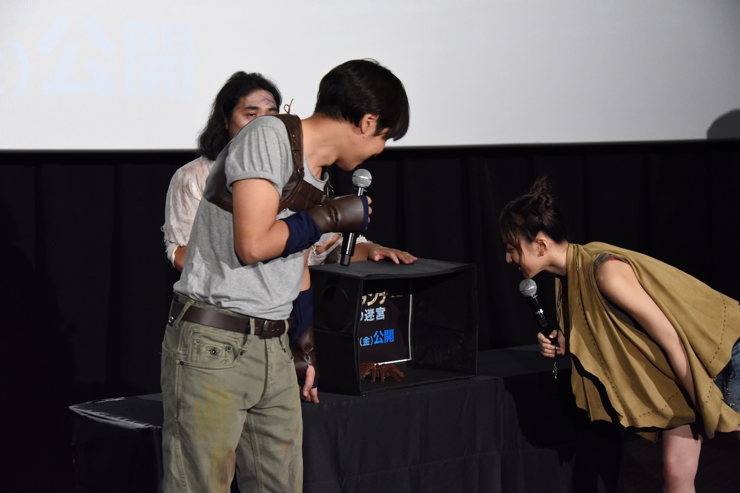 「メイズ・ランナー：最期の迷宮」イベントの様子。