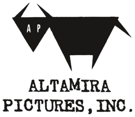 企画・製作プロダクション、アルタミラピクチャーズのロゴ。