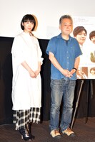 左から夏帆、瀬々敬久。