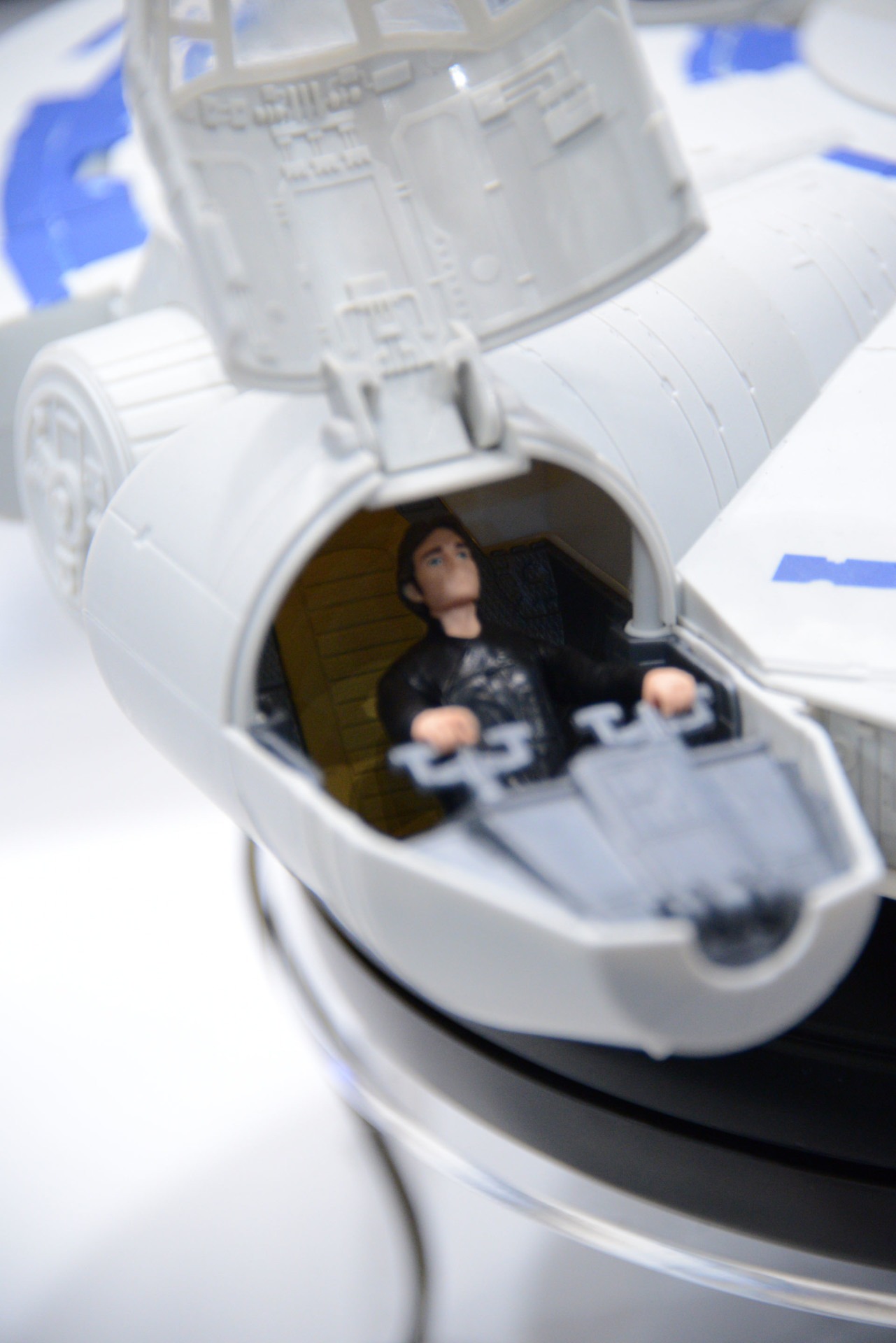 タカラトミーブース「スター・ウォーズ」コーナーの様子。