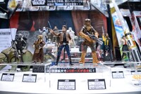 タカラトミーブース「スター・ウォーズ」コーナーの様子。