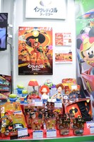 タカラトミーブース「インクレディブル・ファミリー」コーナーの様子。