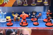 タカラトミーブース「インクレディブル・ファミリー」コーナーの様子。
