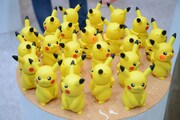 タカラトミーブース「ポケットモンスター」コーナーの様子。