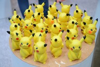タカラトミーブース「ポケットモンスター」コーナーの様子。