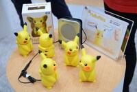 タカラトミーブース「ポケットモンスター」コーナーの様子。