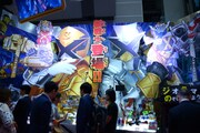 「東京おもちゃショー2018」バンダイブース内の「快盗戦隊ルパンレンジャーVS警察戦隊パトレンジャー」コーナーの様子。