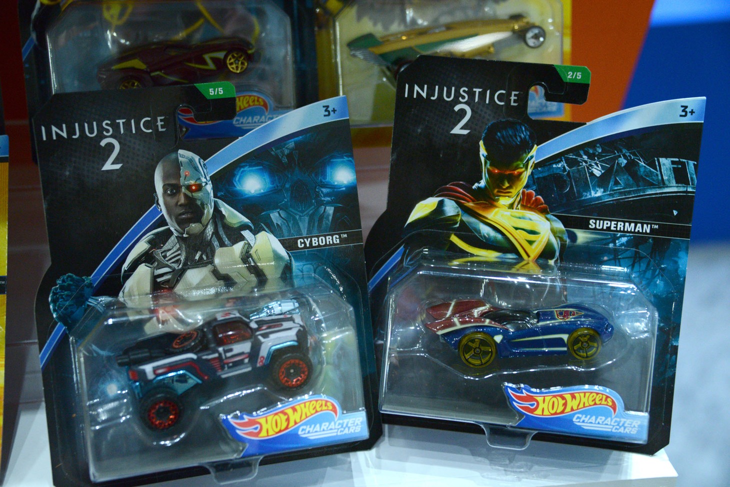 Hot Wheelsブースの様子。