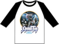 テロファクトリーとのタイアップで製作されたラグランスリーブTシャツ（4500円）。