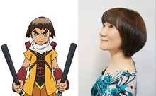 左から金時、矢島晶子。