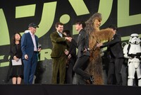「ハン・ソロ／スター・ウォーズ・ストーリー」ジャパンプレミアの様子。