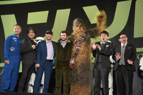 「ハン・ソロ／スター・ウォーズ・ストーリー」ジャパンプレミアの様子。